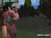 Preview 2 of GAY HENTAI PORN #1: HOT BACKLESS FUCK WITH A MONSTER DICK - UNCENSORED GAY ANIMATED