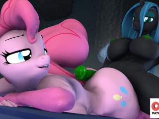 Futa Pinkie Torta Dura Fodendo E Recebendo Creampie | Futanari Furry my little Pony Animação 4k 60fp