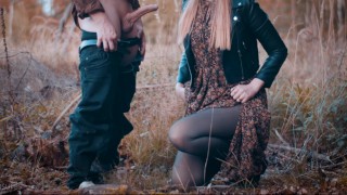 My First Video With A Deep Blowjob In The Woods And A Massive Spermaladung In The Mouth Clothedpleasures