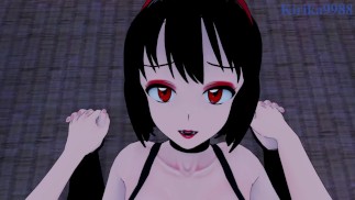Sakasagami no Yura a já máme intenzivní sex v pokoji v japonském stylu. - Inuyasha Hentai