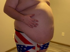 Such a gluttonous pig🐷 - Screenshot 15 of 16 - Belly Stuffing