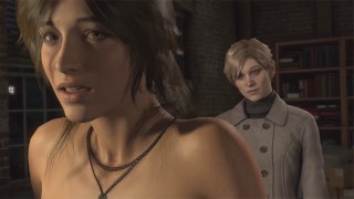 Part 01 Of The Game Play For Rise Of The Tomb Raider With The Nude Mod Installed