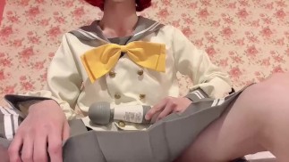 女装1人遊び#3