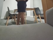 Preview 1 of Public pissing in student accommodation