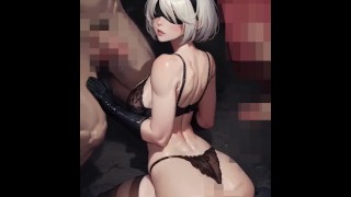 Neir Automata get fucked animation. Full in my tg channel