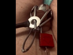 Installing chastity cage chastity slave Keuschling 00 - Screenshot 8 of 16 - Chastity Belt