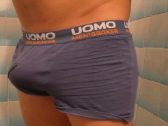 Cute Guy Can't Hold Pee and Desperately Wet His Underwear - Screenshot 3 of 16 - Male Pee Desperation
