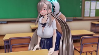 Asuna klaslokaal seks [Blauw archief]