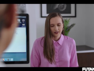 Veronica Leal surprises Stacy Cruz with her dick and destroys her tight asshole screenshot number 1