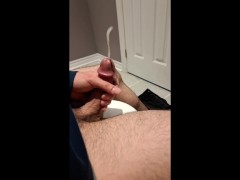 I get so horny while watching August Skye.  too much cum