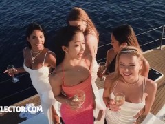 Lifeselector - Horny bachelorette party babes at sea