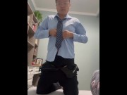 Preview 4 of A Chinese man take off his suit