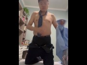 Preview 6 of A Chinese man take off his suit