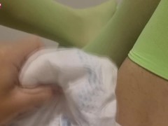 Sissy Cums Twice In A Diaper