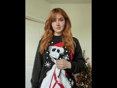 Unwrap Slutty Amy August For Christmas