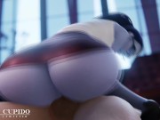 Preview 3 of Widowmaker in Office Skirt Fucked [Grand Cupido]( Overwatch )