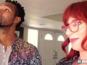 Preview 1 of Amber Dawn: Curvy realtor fucks big, black cock