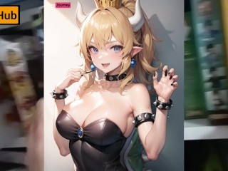 Bowser Gril (Mario Bros Hentai Pictures) by PornJourney