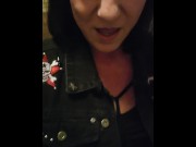 Preview 1 of Milf Loves to Record Herself Peeing in Public