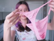 Preview 3 of I got new Victoria's Secret panties |  Try-On Haul