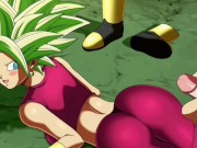 Preview 2 of Goku Three Times cum on kefla during Tornament of Power