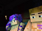 Preview 1 of Some Bro Time With Some Netflix and Chill / feat King Rex - Minecraft Gay Sex Mod