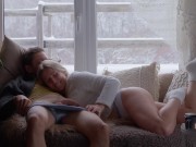 Preview 2 of Winter brings us closer together. Kisses, hugs and passionate sex