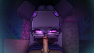Minecraftポルノ。ホーニークラフト。All SEX SCENES with EnderGirl [0.18]