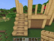 Preview 6 of How to build a modern wood house in Minecraft