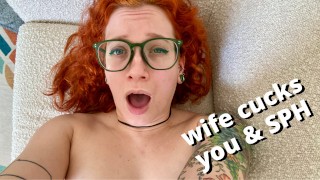 cucked: vrouw vernedert je terwijl ze klaarkomt op grote futa lul - volledige video op Veggiebabyy Manyvids