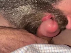 Blowing a Corporate Guy at Lunch in my Backseat