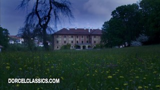 Lesbian gathering in a castle