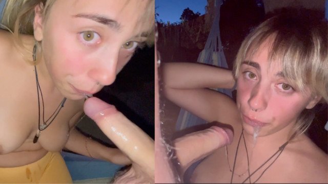 Took a Pretty Girl to the Night Forest to Fuck her Face SEE FULL VIDEO ON ONLYFANS Raxxxbit