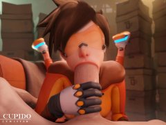 Tracer Sucking Giant Cock Like a Champ [Grand Cupido]( Overwatch )