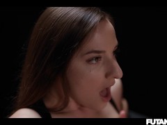 REAL LIFE FUTANARI - Amirah Adara puts her dick in Tiffany Tatum's hot juicy pussy