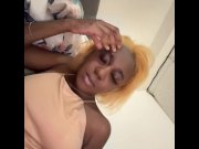 Preview 5 of Alliyah Alecia On Alcohol Exposing Herself