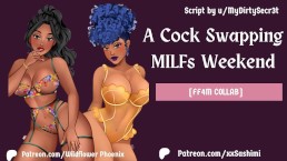 2 MILFs Swap Cocks | ASMR AudioRoleplay