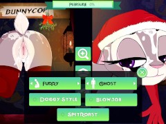 Judy Hopps in the wall Sucks Hard Furry Cock Christmas Look - Screenshot 1 of 16 - Judy Hopps