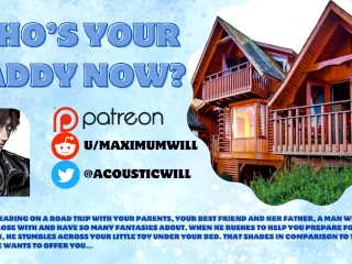 Лучший друг твоего отца оттрахал тебя после того, как нашел твой дилдо - Daddy Audio