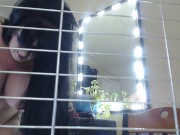 Preview 3 of Giantess POV Shrunken In Cage