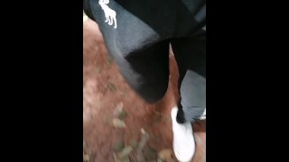 I went for a run and I get a boner | Bulge in trousers | Onlyfans:@liamdenoche