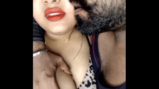 Hot kisses and huge boobs sucking neighbor hot wife-ke daba ke doodh piye