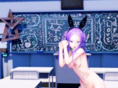 【4K / MMD R18】 Lo chan bunny style