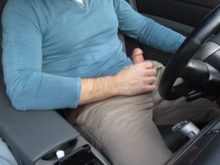 Jerking off in my Car in Public