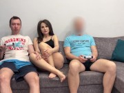 Preview 1 of Русский муж за игрой на приставке поделился женой с другом
