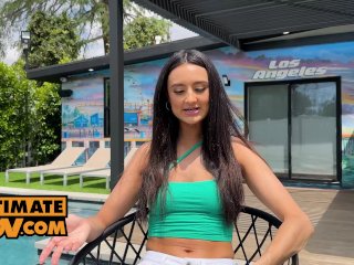 POV - Fucking tight pussied brunette Eliza Ibarra screenshot number 1