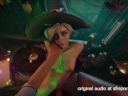 Preview 3 of rough anal fucking  witch sfm 3d