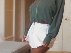 HOT Athleisure and Yoga Pants Try On with Fit Ebony Babe