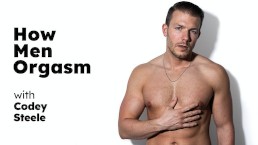 ADULT TIME - How Men Orgasm With Handsome Hunk Codey Steele! WATCH HIM JERK OFF! - FULL SCENE