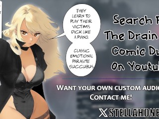 You help a Girl and she's a Succubus who wants to Drain you | Drain City Comic Dub